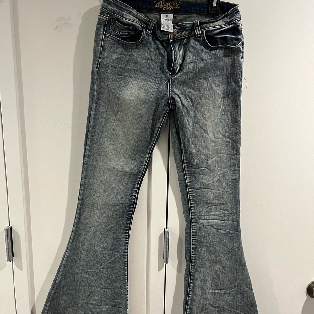 Women’s (not juniors) Flare Jeans. Tall 35 length. Size 11. Not juniors